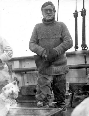 Ernest Shackleton portrait