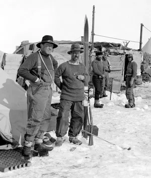 Ernest Shackleton portrait