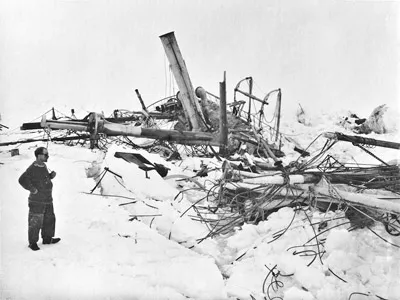 Ernest Shackleton portrait