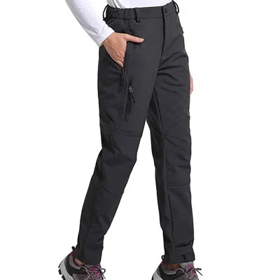 soft shell pants, fleece lined