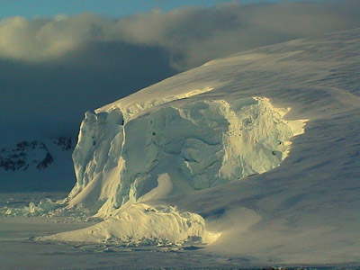 Edge of Glacier at Rothera