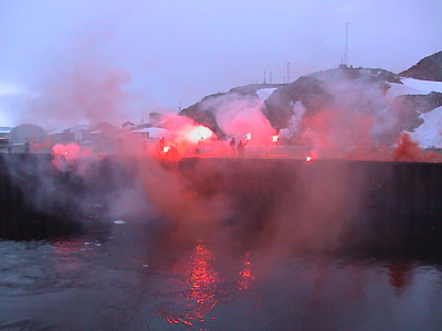 Farewell Rothera - Last Call Flares