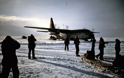 LC-140 arriving at Siple