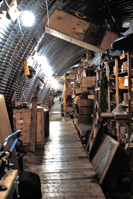 Inside the arches at Siple - 1