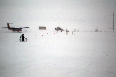 Station from vestibule, twin otter