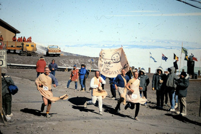 Fancy dress run - McMurdo