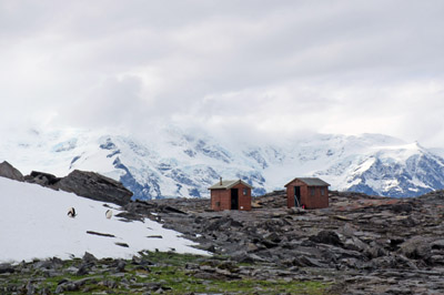 The Gourlay huts