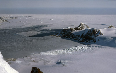 Laws Glacier From the Top of Wave Peak