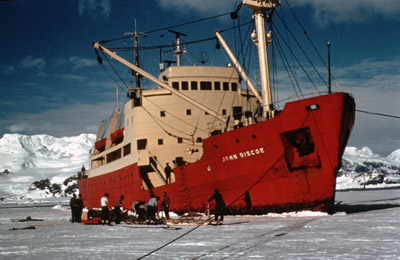 John Biscoe at Signy Island