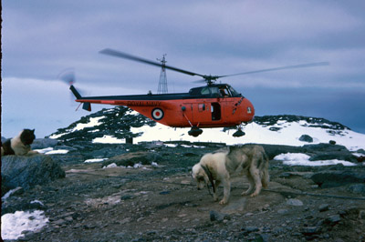 Summer Visit by Royal Navy helicopter