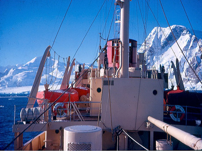 Antarctic Peninsula from the Biscoe