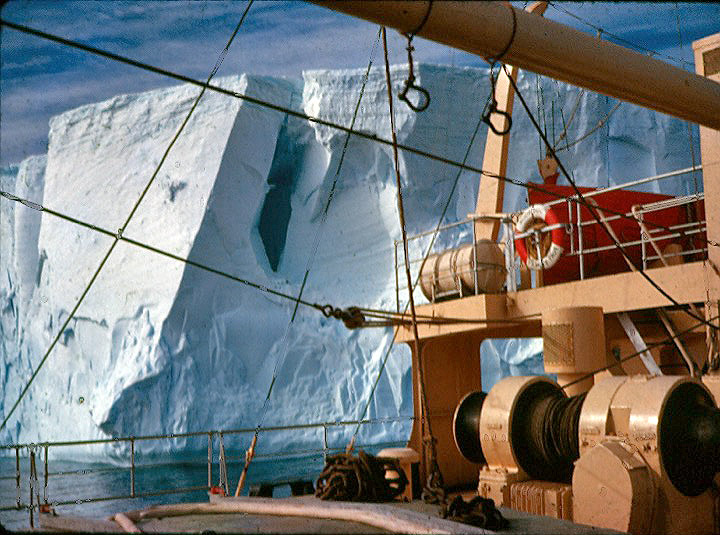 Iceberg from the Biscoe