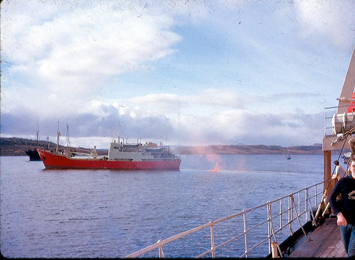 Stanley Harbour, RRS Shackleton (?)