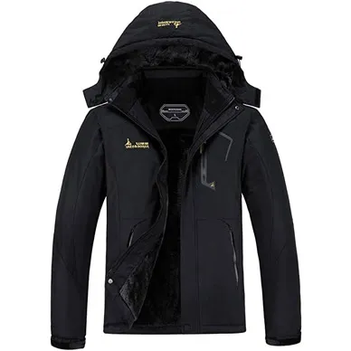 windproof snow jacket men