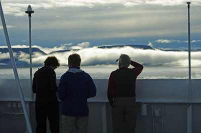 Pack Ice in Lancaster Sound Looking Towards Bylot Island