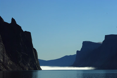 Clarke Fjord, Baffin Bay - Sea Mist