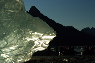 Evigshed Fjord, Eternity Glacier, Greenland