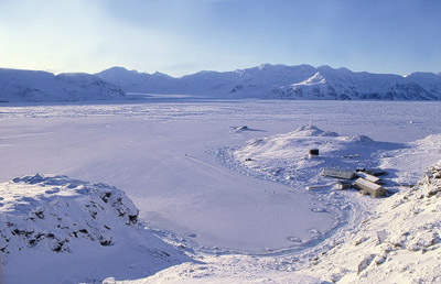 Signy Island Antarctica base winter 3